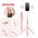Tripod sa LED rasvetom A12 pink.