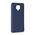 Silikonska futrola Teracell Giulietta - Xiaomi Redmi Note 9 Pro/Note 9 Pro Max/Note 9S mat tamno plava.