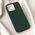 Futrola Teracell Soft Velvet - iPhone 15 Pro Max 6.7 tamno zelena.