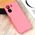 Silikonska futrola Teracell Giulietta - Xiaomi Redmi 13C mat roze.
