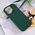 Futrola Teracell Soft Velvet - iPhone 16 Pro tamno zelena.