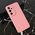 Silikonska futrola Teracell Giulietta - Samsung S721B Galaxy S24 FE mat tamno roze.