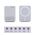 Univerzalna Back Up Baterija prenosiva baterija Magsafe REMAX RPP-509 Fantasy Series PD 20W + Wireless 15W Fast Charging 5000mAh beli.