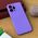 Silikonska futrola Teracell Giulietta - Xiaomi Redmi 12 mat ljubicasta.