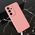 Silikonska futrola Teracell Giulietta - Samsung S936 Galaxy S25 Plus mat tamno roze.