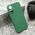 Futrola VELVET TOUCH - iPhone 16 (6.1) tamno zelena (MS).