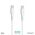 Data kabl Pluginn PI-PD 60W Type C na Type C beli 2m.