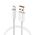 Data kabl Pluginn fast 25W USB na lightning beli 2m.