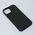 Silikonska futrola Skin - iPhone 14 mat crna.