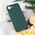 Futrola Teracell Soft Velvet - iPhone 16e 6.1 tamno zelena.