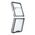 Futrola providna TPU - Samsung F721B Samsung F721 Galaxy Z Flip 4 crna.