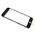 Staklo touchscreen-a - Iphone 8 Plus sa frejmom + oca black (crni) (MS).