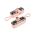 Univerzalna Back Up Baterija prenosiva baterija privezak Oxpower 5000mAh Type C roze.
