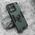 Futrola Square ring - Huawei Honor X7c/Honor 200 Smart zelena (MS).