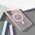 Futrola Magsafe mat PC - Samsung S938 Galaxy S25 Ultra roze.