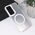 Futrola Magsafe providna - Samsung S931 Galaxy S25 srebrna.