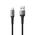 USB data kabl Superior SU-K104 pleteni Fast 27W 3A USB A na Type C 1m crni (MS).