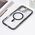 Futrola Magsafe Transparent - iPhone 16 Plus 6.7 crna.
