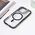 Futrola Magsafe Transparent - iPhone 16 Pro crna.