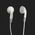 Slusalice Blue Spectrum BL-01 3.5mm bele.