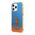 Futrola Polo Gradient Case With Dyed - Bumper & Horse Logo za Iphone 14 Pro plavo-narandzasta Full ORG (USHCP14LELOB) (MS).
