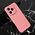 Silikonska futrola Teracell Giulietta - Huawei Honor 400 Lite mat tamno roze.