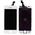 LCD displej (ekran) - Iphone 5S + Touch screen white (beli) high copy (MS).