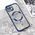 Futrola Magsafe Lux - iPhone 15 6.1 plava.
