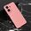 Silikonska futrola Teracell Giulietta - Xiaomi Redmi 13C mat tamno roze.