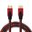 HDMI kabl na HDMI 4.5m crno/crveni (MS).