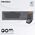 Combo mis tastatura wireless Fantech WK-895 sivi.