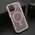 Futrola CRYSTAL MagSafe - iPhone 15 roze (MS).