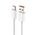 Data kabl Pluginn fast 25W USB na Type C beli 1m.