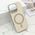 Futrole GLAM GLOW MagSafe - iPhone 16 Pro (6.3) siva (MS).