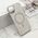 Futrole GLAM GLOW MagSafe - iPhone 11 (6.1) srebrna (MS).