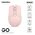 Mis Wireless Fantech W605 GO roze.