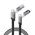 Data kabl REMAX RC-C189 PD 65W, QC 3.0 USB Lightning 27W, 2u1 crni 1m.