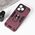 Futrola Hard Ring - Huawei Honor 400 Lite bordo.