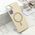 Futrola GLAM GLOW MagSafe - Samsung A566 Galaxy A56 5G zlatna (MS).