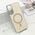 Futrola GLAM GLOW MagSafe - Samsung S937 Galaxy S25 Edge 5G srebrna (MS).