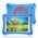 Wintouch tablet - decu K81 PRO 8 inca beli / Zastitna futrola plava (MS).