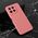 Silikonska futrola Teracell Giulietta - Huawei Honor X6b mat tamno roze.