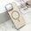 Futrola GLAM GLOW MagSafe - iPhone 16 Pro Max (6.9) zlatna (MS).
