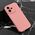 Silikonska futrola Teracell Giulietta - iPhone 17 mat tamno roze.