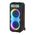 Zvucnik bluetooth NDR-1510 100W 2*10 inca sa dva mikrofona crni (MS).