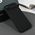 Silikonska futrola Skin - iPhone 17 Air mat crna.
