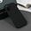 Silikonska futrola Skin - iPhone 17 mat crna.