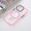 Futrola Magsafe Color Pop - iPhone 16 Pro roze.
