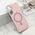 Futrola GLAM GLOW MagSafe - Samsung A166 Galaxy A16 5G roze (MS).
