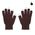 Rukavice - touch screen RY M (22cm) braon.